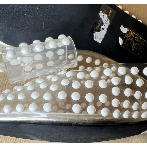 Jeffrey Campbell Pearl Flats Sandals 7 New - Picture 10 of 11